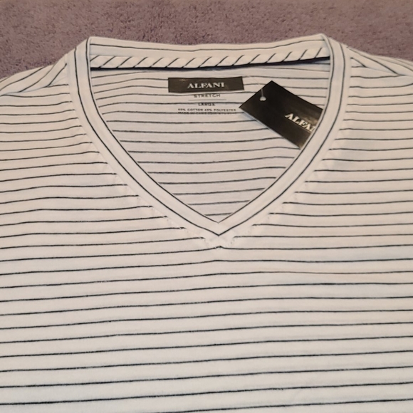 Alfani Other - Alfani stretch short-sleeve V-neck t-shirt